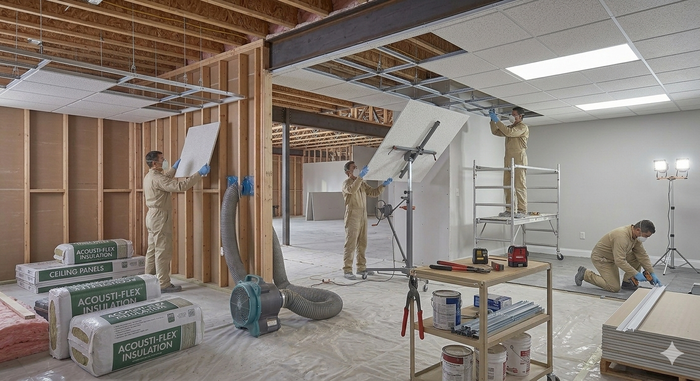 Suspended & T-Bar Ceilings