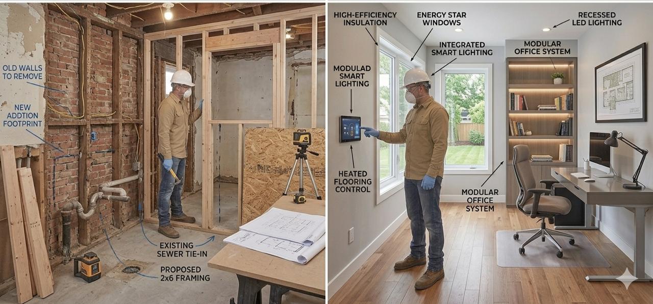 Small Renovation & Room Additions