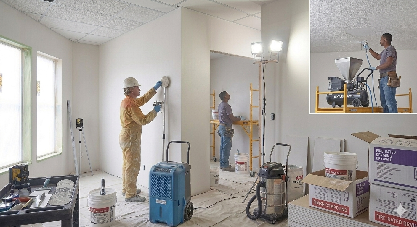 Ceiling Texturing & Matching
